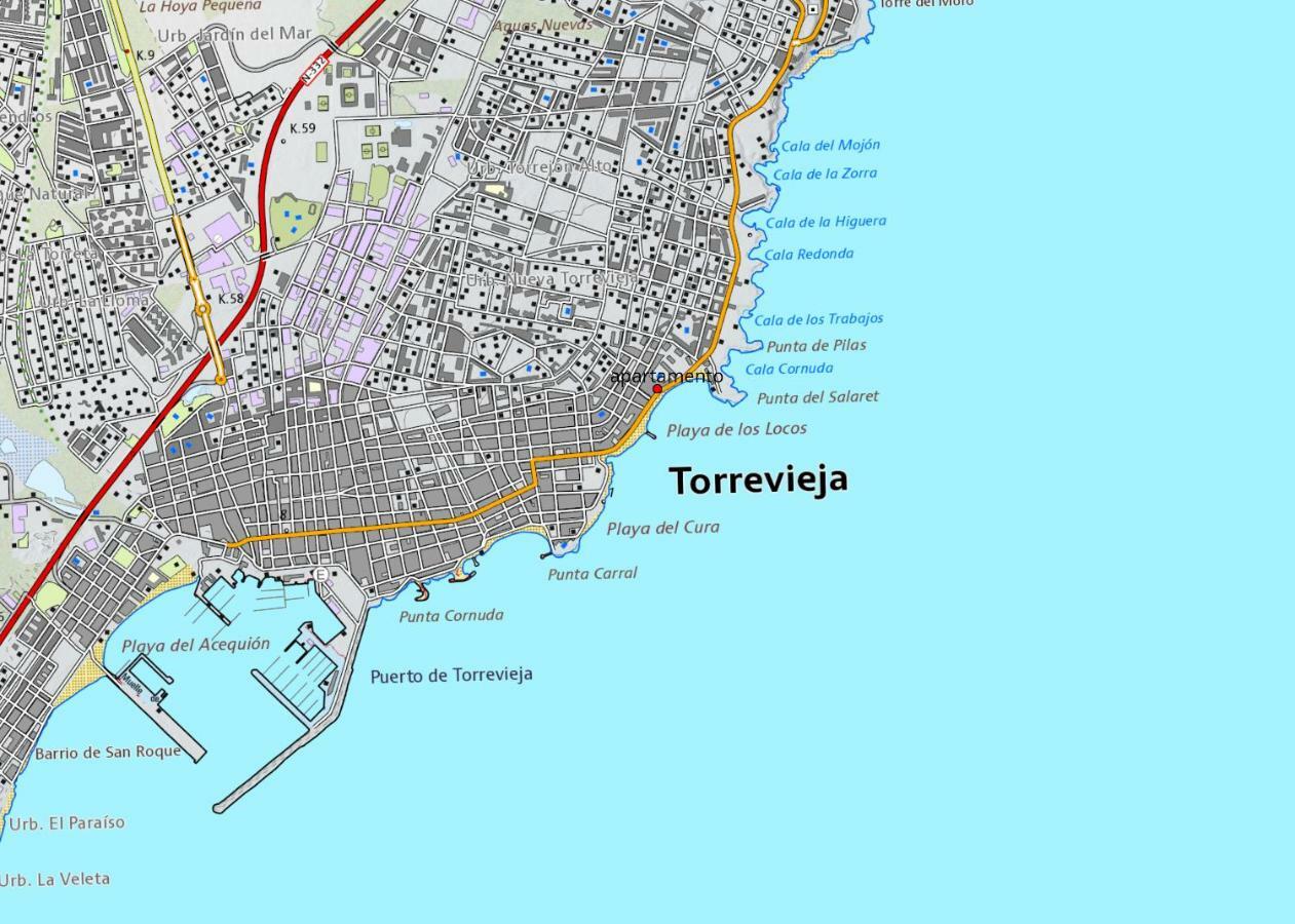 Costaazul Loft, Seaviews Frente Al Mar, Playa Los Locos Torrevieja Kültér fotó